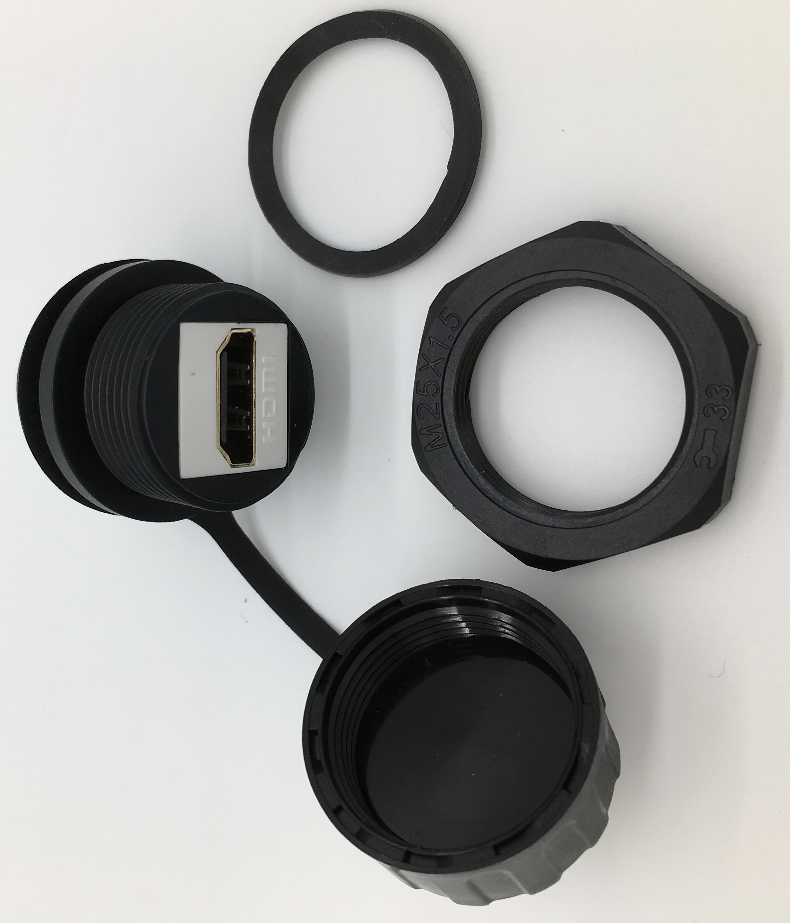 M25 HDMI Verschraubung