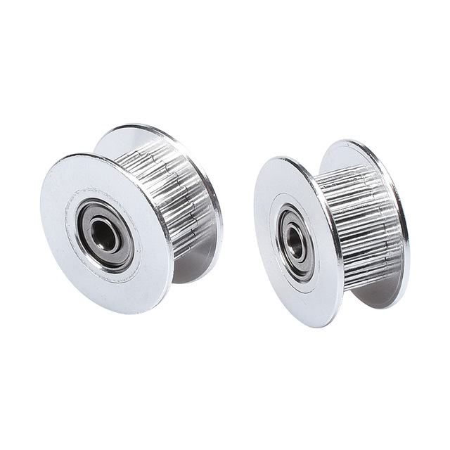 GT2 Riemenscheibe 20 Zähne 3mm Bohrung mit Dual Kugellager