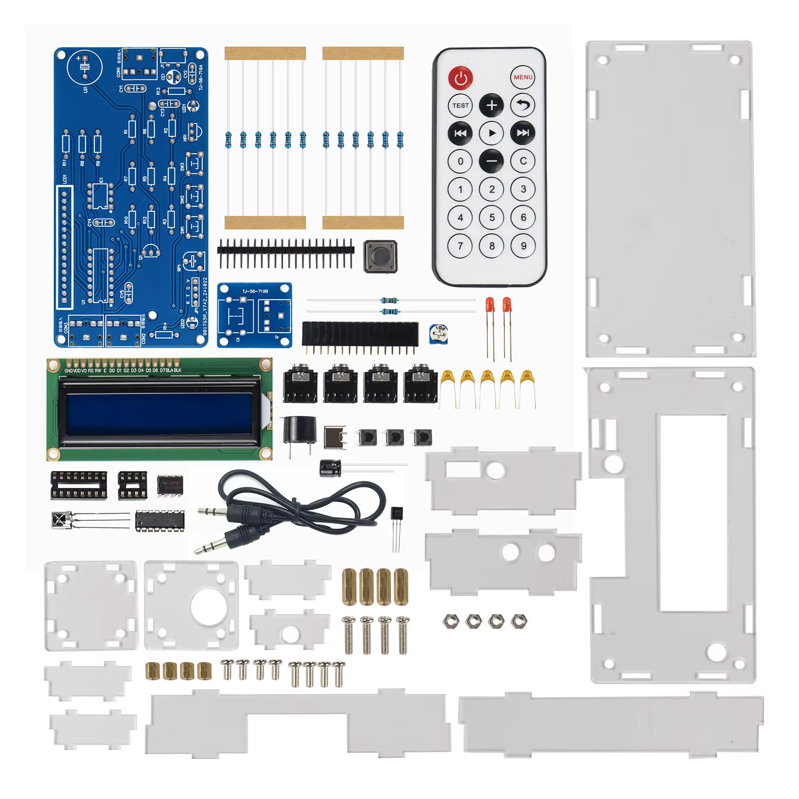 Bausatz Morsecode Decoder Modul mit LCD & LED