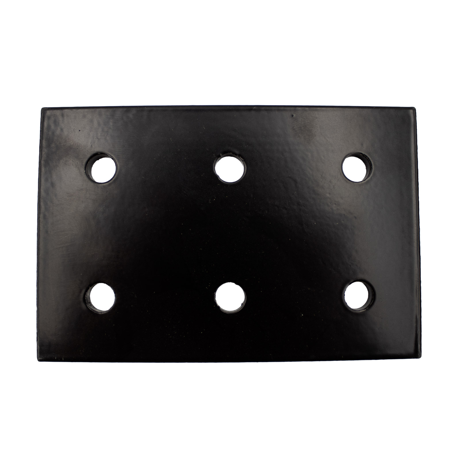 Montageplatte 8080-6 für Aluminiumprofile Schwarz