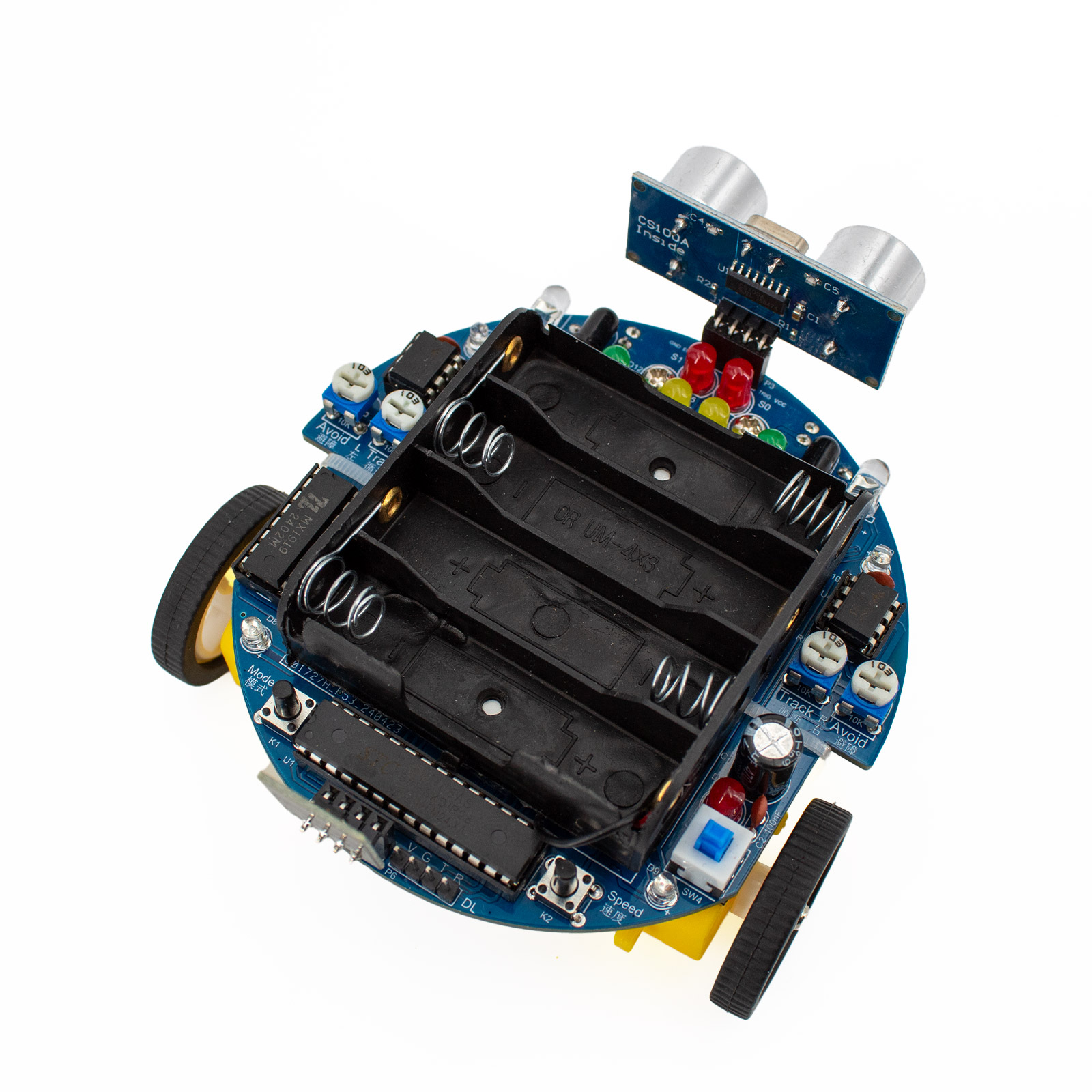 Bausatz: Smart Car mit Bluetooth, Infrarot und Ultraschall