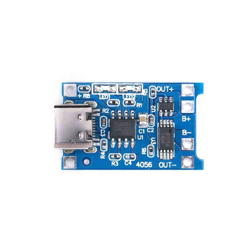 TP4056 1A Lithium-Ionen LiPo Lademodul für Arduino USB-C