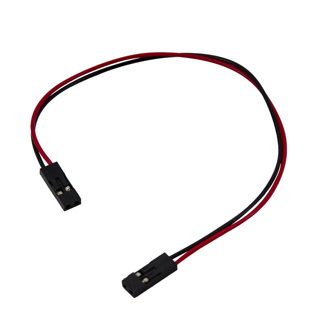 10x 2 Pin Dupont Kabel Buchse-Buchse 20cm