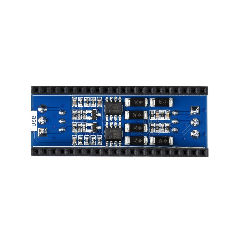 Waveshare 2-Kanal UART RS485 Modul für Raspberry Pi Pico