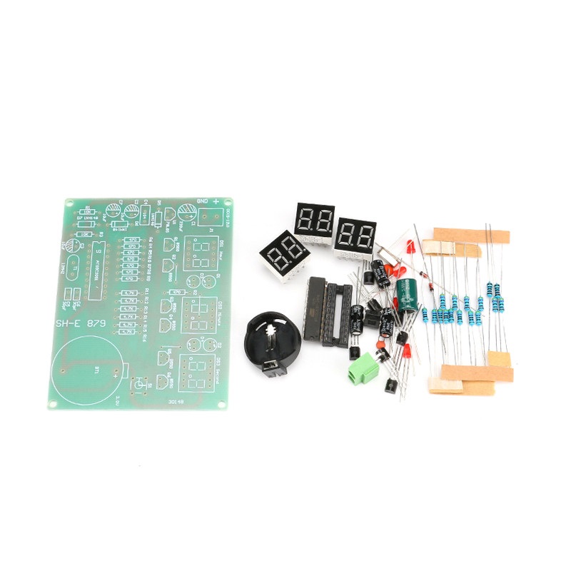 Bausatz Digitale Uhr mit at89c2051 Chip neue Version