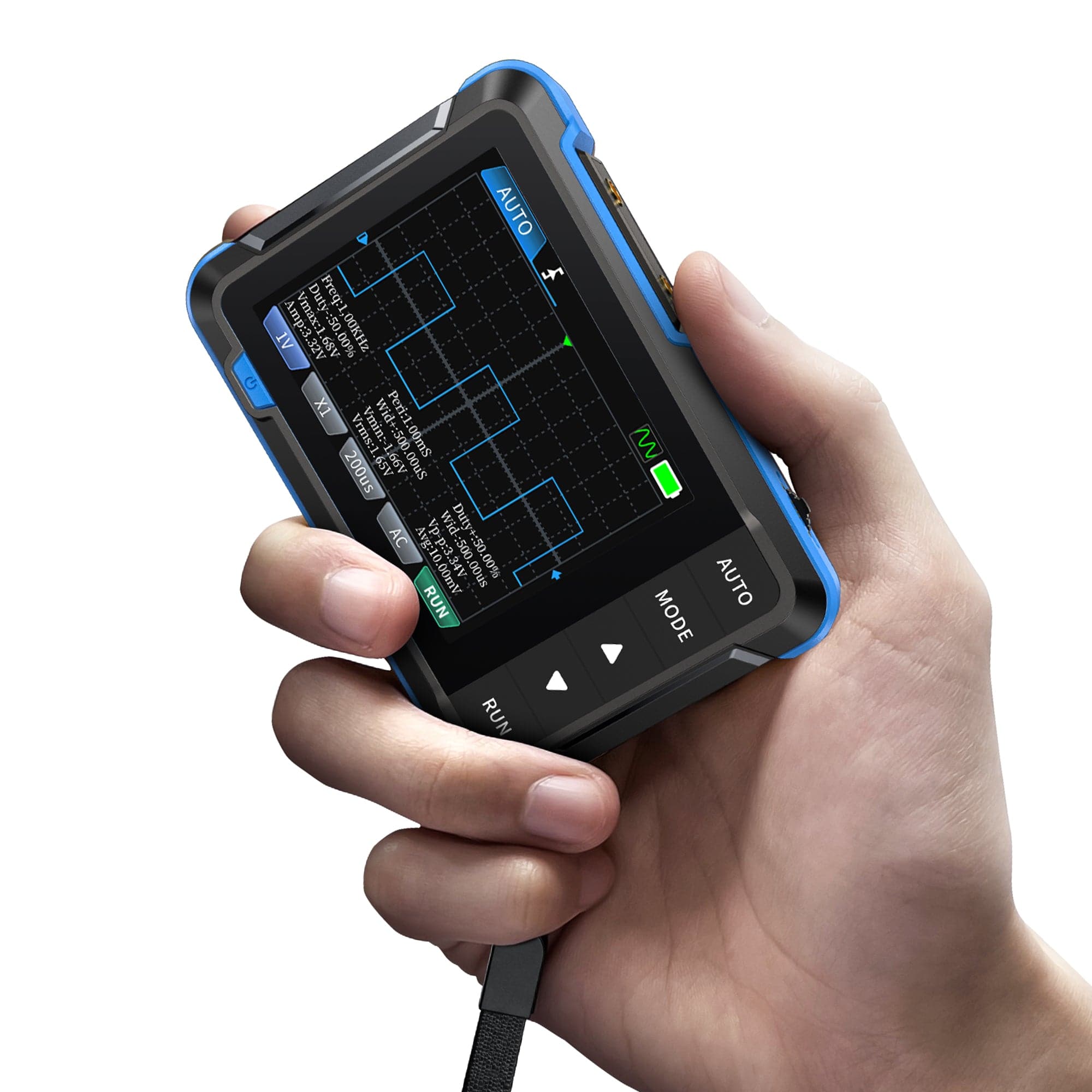 FNIRSI DSO-153 Mini-Oszilloskop mit Signalgenerator – 1 MHz Bandbreite, 5 MS/s, 2,4" Display
