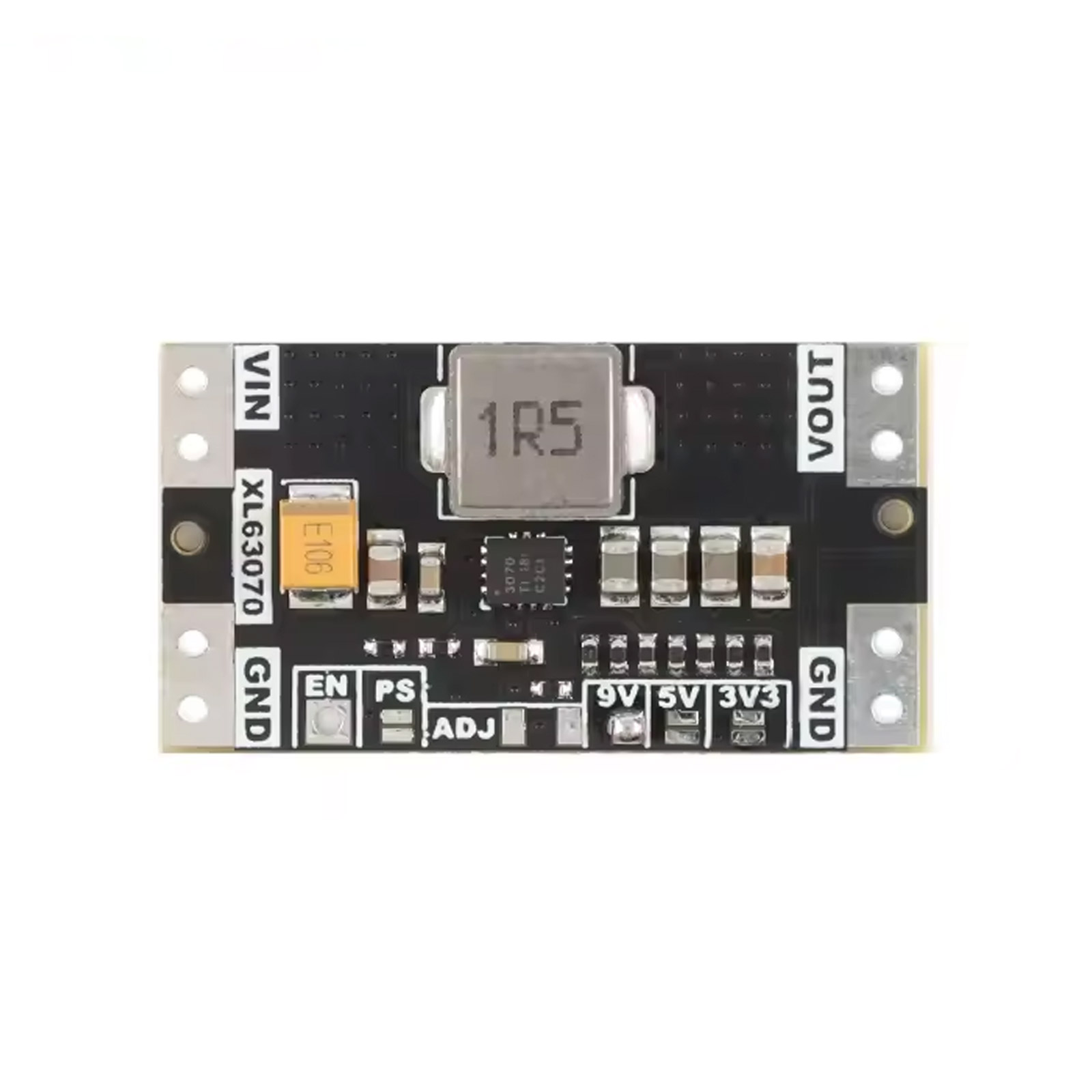 TPS63070 Buck-Boost Modul – Automatische Step-Up/Step-Down Spannungsregelung 9V DC