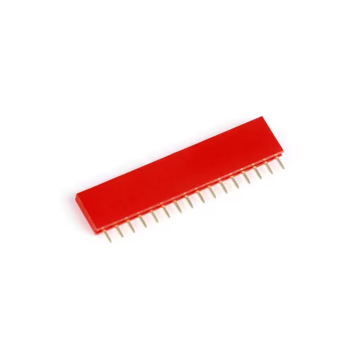 20x Buchsenleiste 16-polig 2,54mm Rot