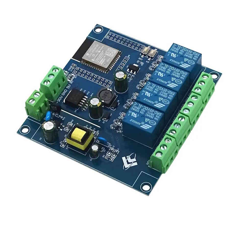 4 Kanal Relais Modul ESP32 Wifi Bluetooth