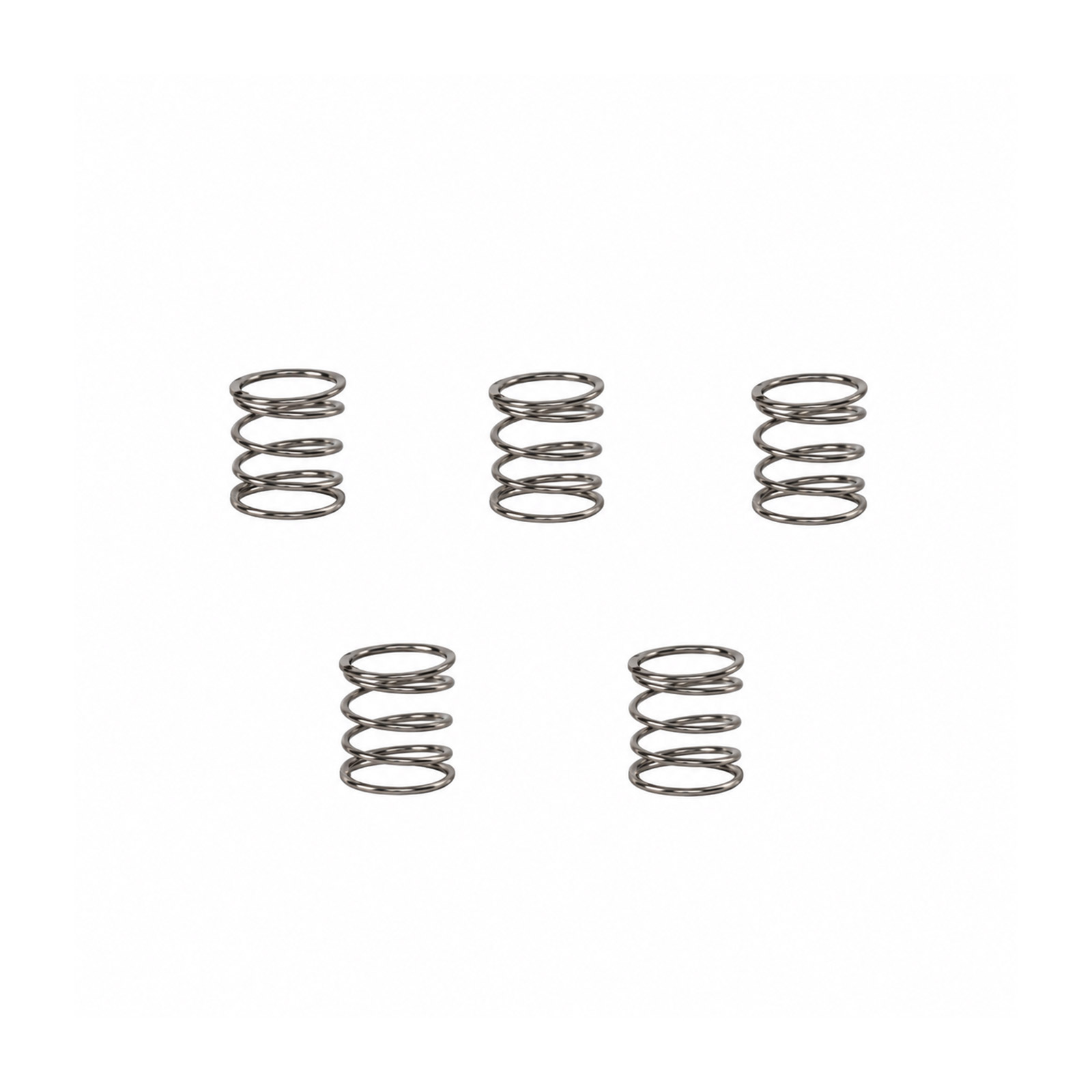 5x Druckfeder Edelstahl 0.3 x 3 x 5mm Kompressionsfeder