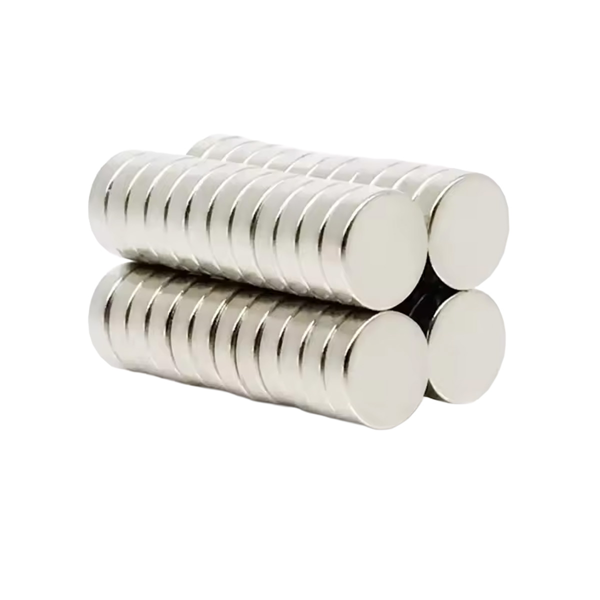 Neodym Magnet rund 8x2mm N35 50er Pack