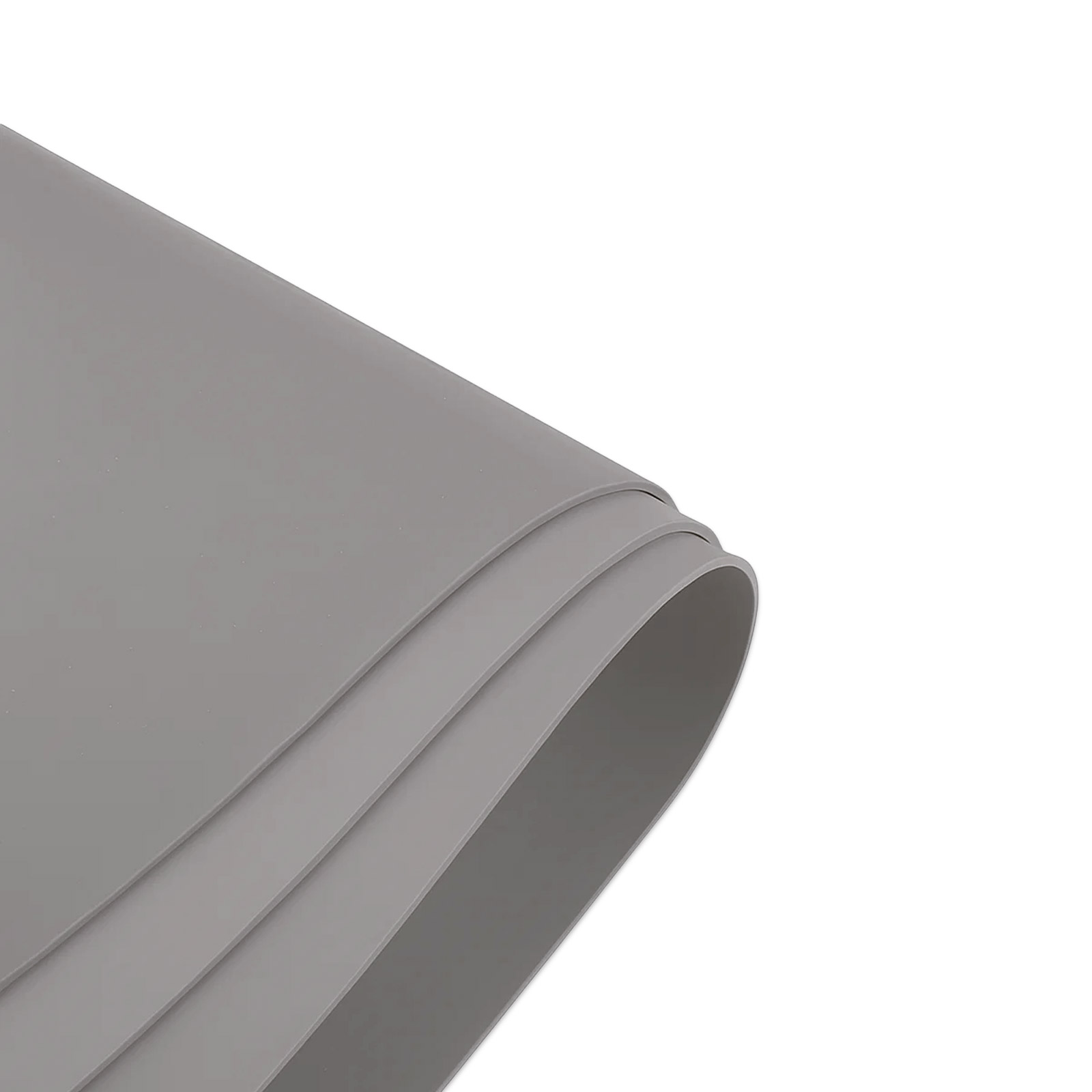 Gummimatte A4 für Lasergravur Hellgrau