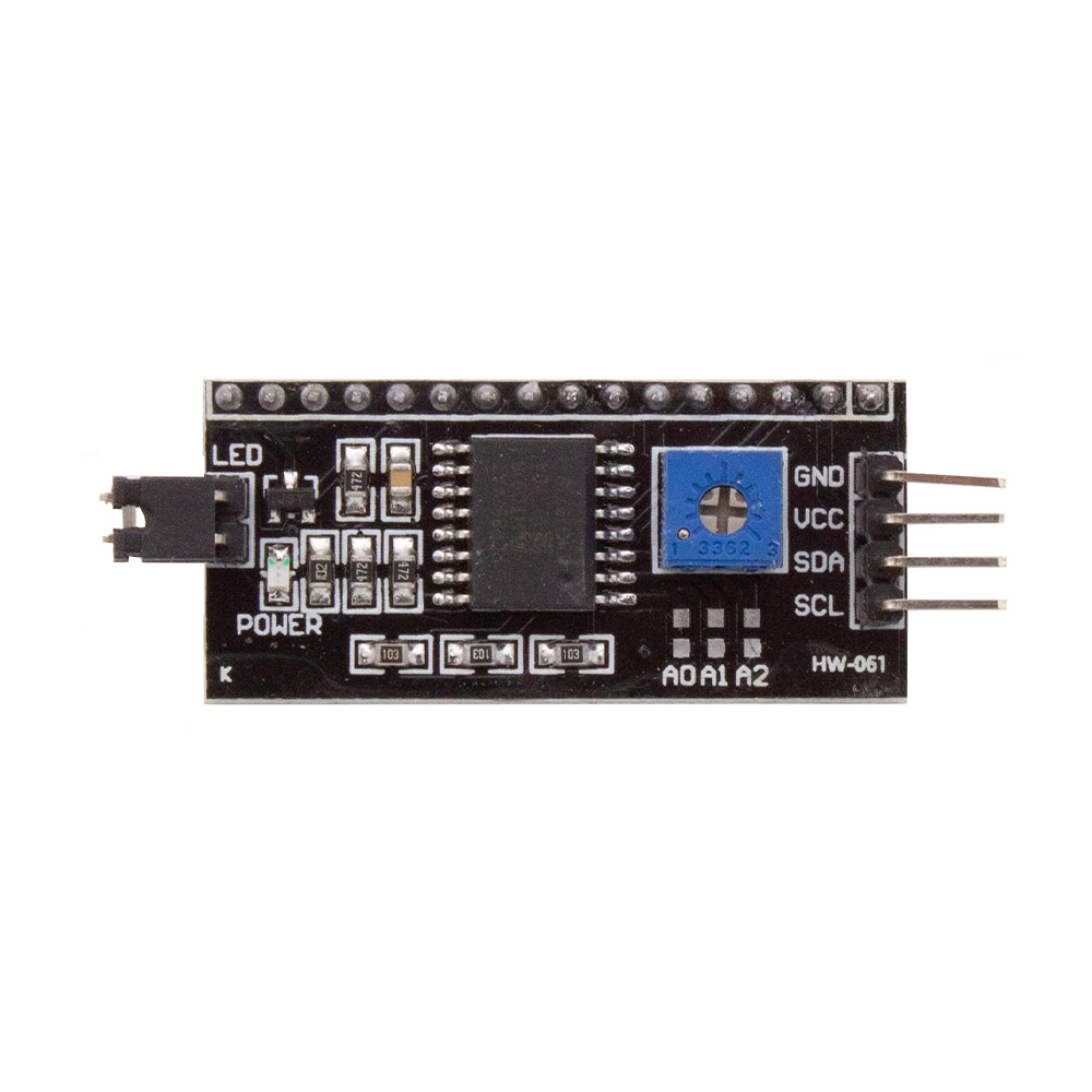 LCD Display Modul 1602 HD44780 mit I2C Controller