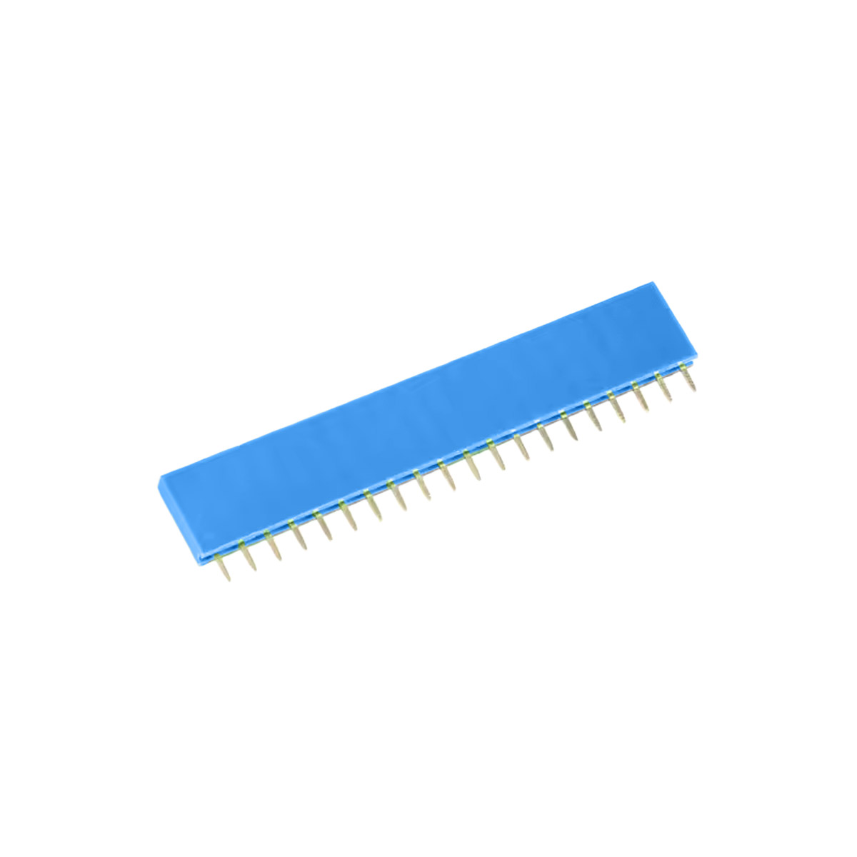 20x Buchsenleiste 20-polig 2,54mm blau