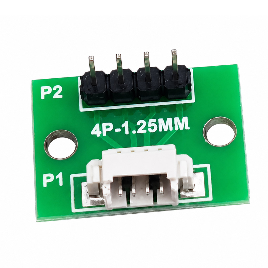JST 1,25mm auf 2,54mm Adapter Platine 4-polig – Pitch-Konverter für Sensoranschlüsse