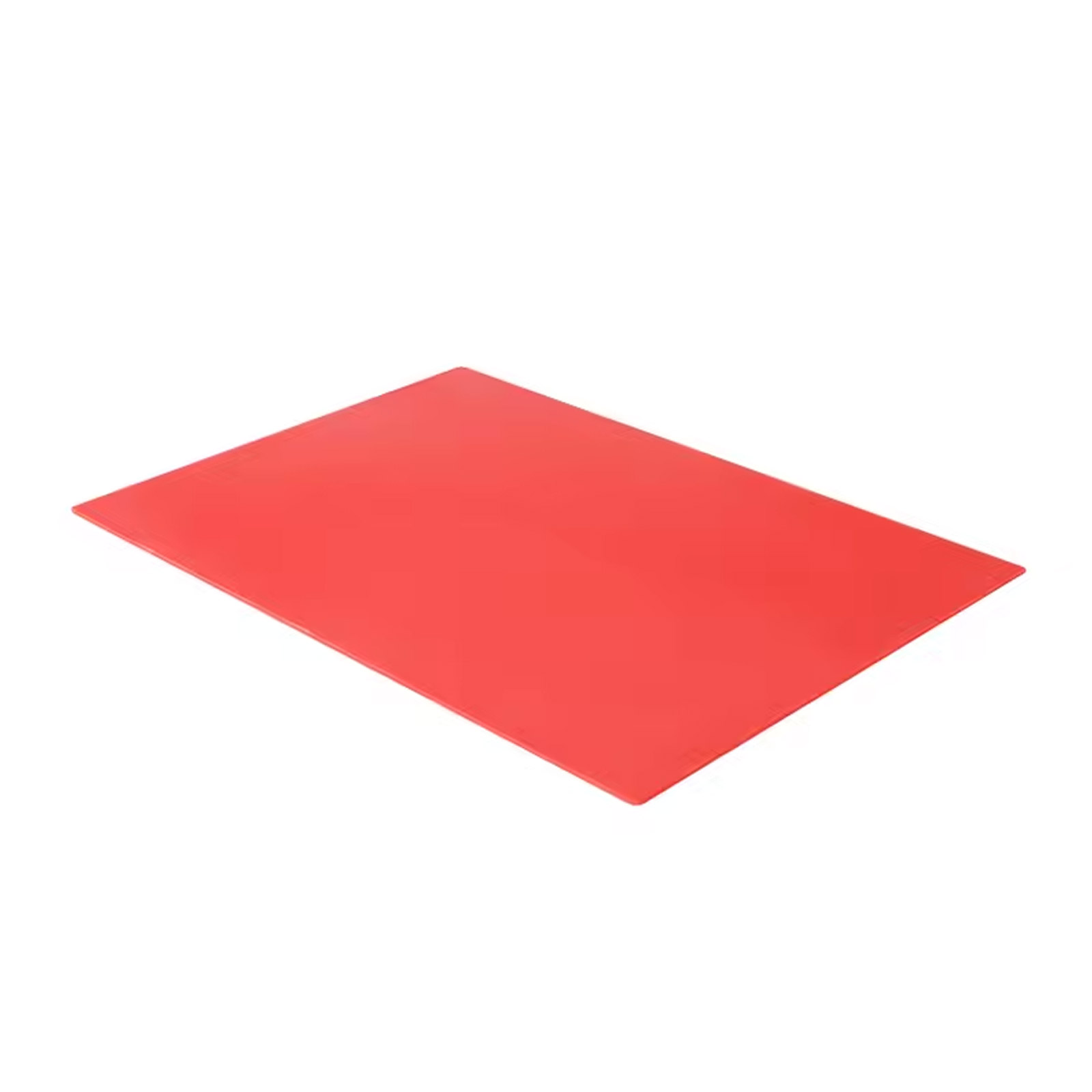 Gummimatte A4 für Lasergravur Rot