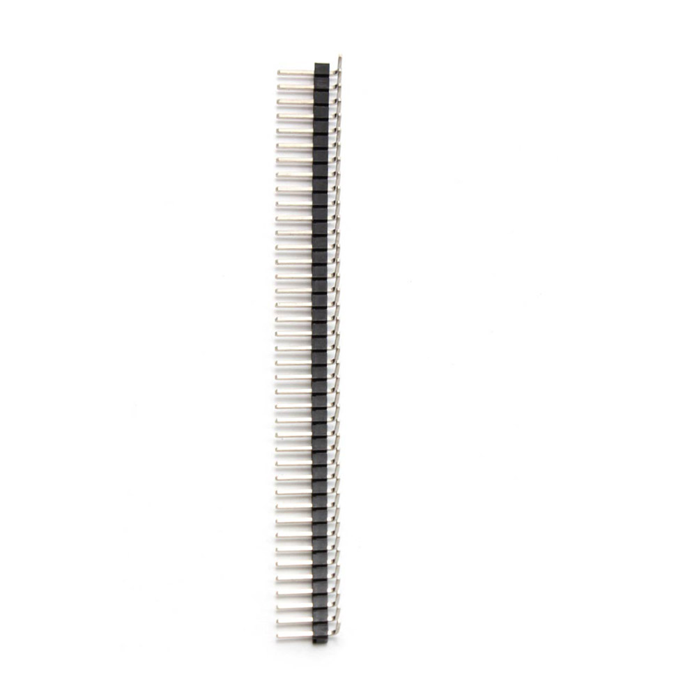 40 pin 2,54mm Stifteleiste einreihig gewinkelt