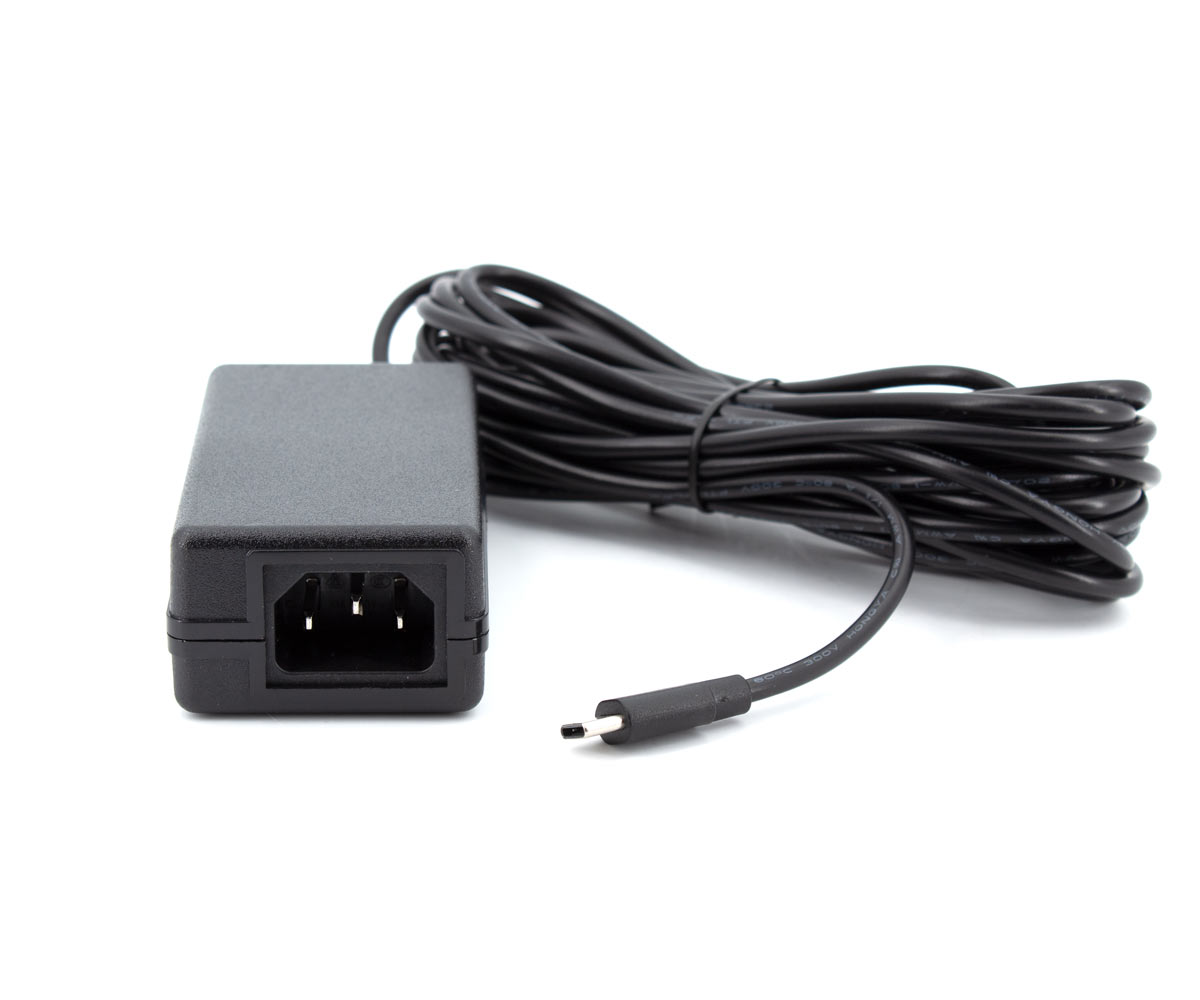 Industrienetzteil 5.1V 2.5A Raspberry Pi 4 Kaltgerätebuchse USB-C Kabel