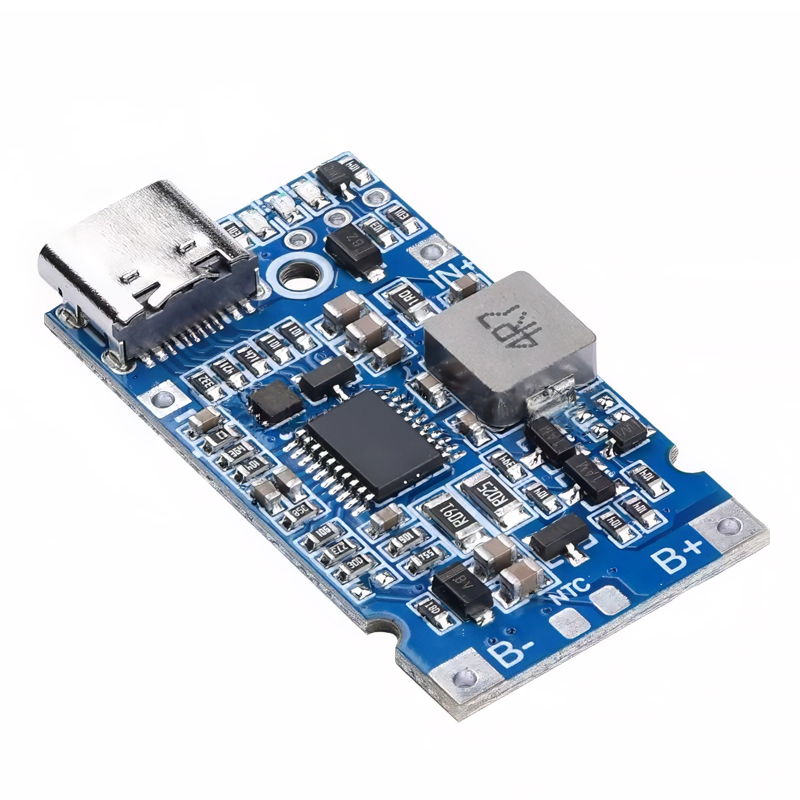 USB-C BMS Li-on Batterie Lademodul 4S 4.5V-15V 18W 3A