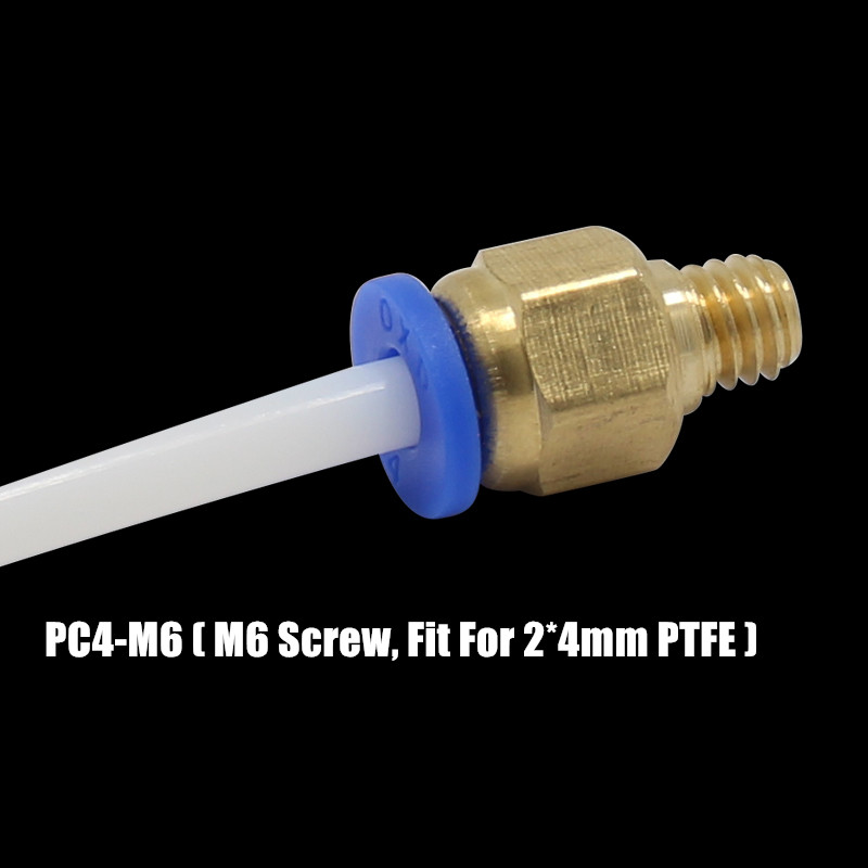 PC4-M6 Bowden PTFE Schnellverbinder
