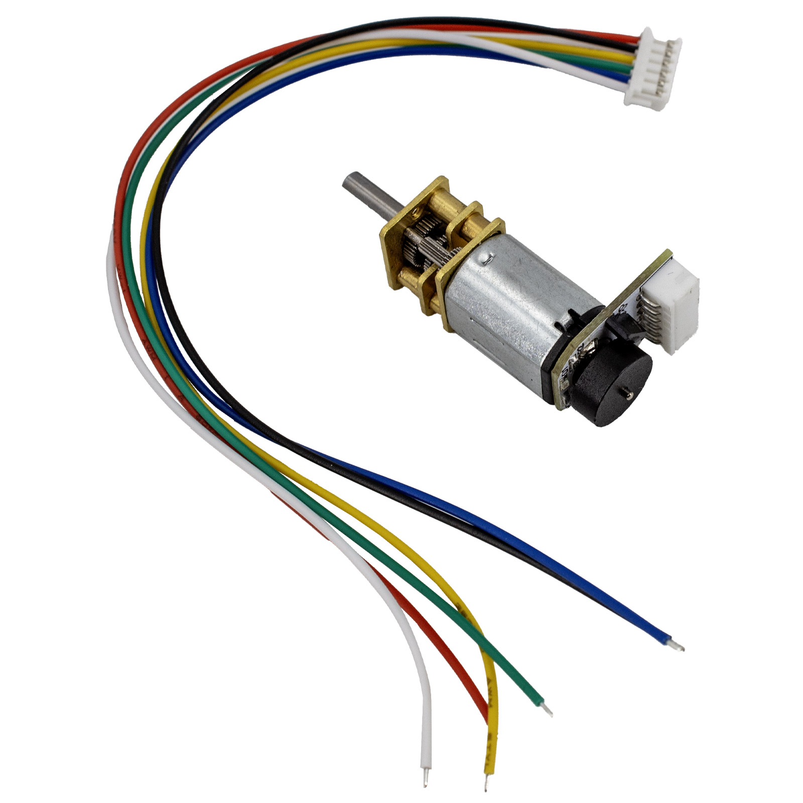 Mini DC Getriebemotor N20 6V mit Hallsensor Encoder 250 RPM