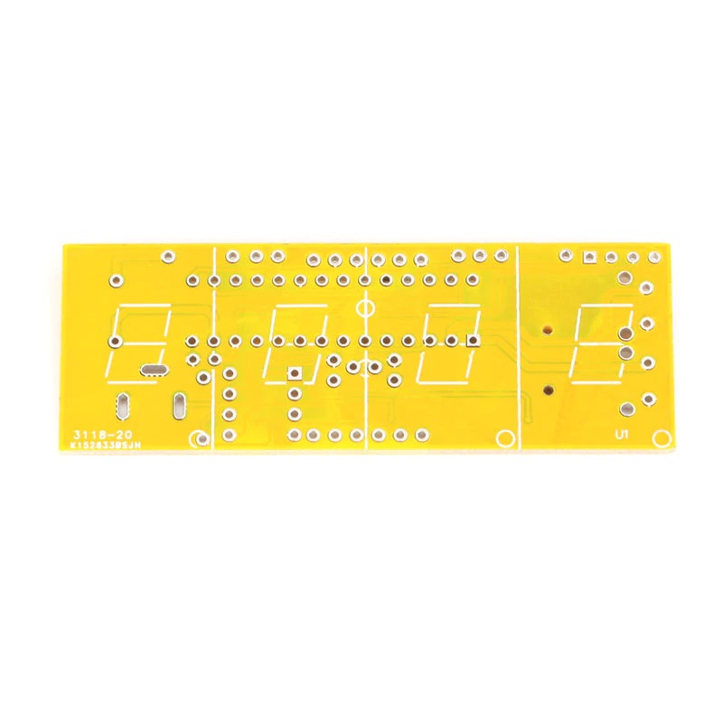 Bausatz Elektronische Uhr mit 4 Bit Display Blau