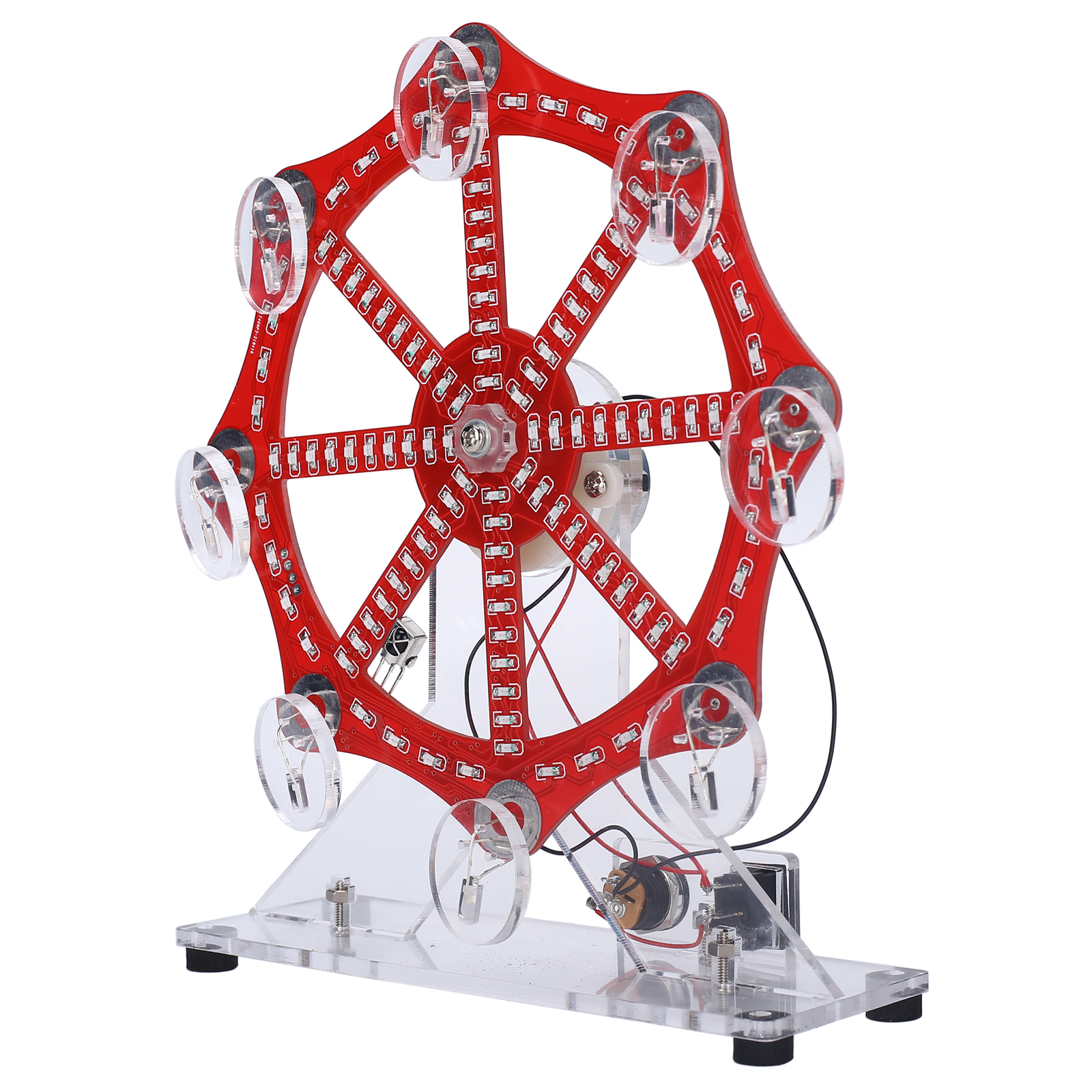 Bausatz LED Riesenrad mit Fernbedienung und Animationen