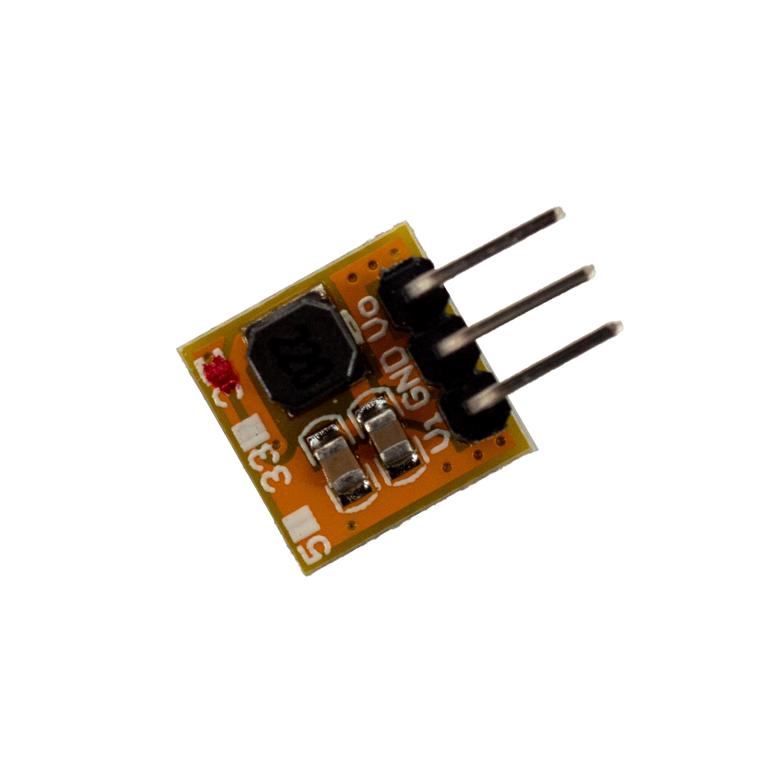 Spannungswandler DC-DC Step-Up Modul 0,8V-3,3V auf 3,3V mit Pins