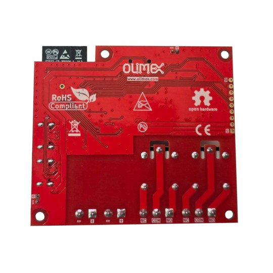 Olimex ESP32-C5-EVB Entwicklungsboard mit Wi-Fi 6, Bluetooth 5, Zigbee & Relais