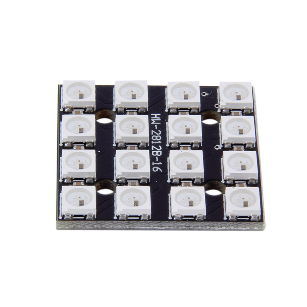 3x 4x4 RGB LED-Modul WS2812B ähnl. Neopixel