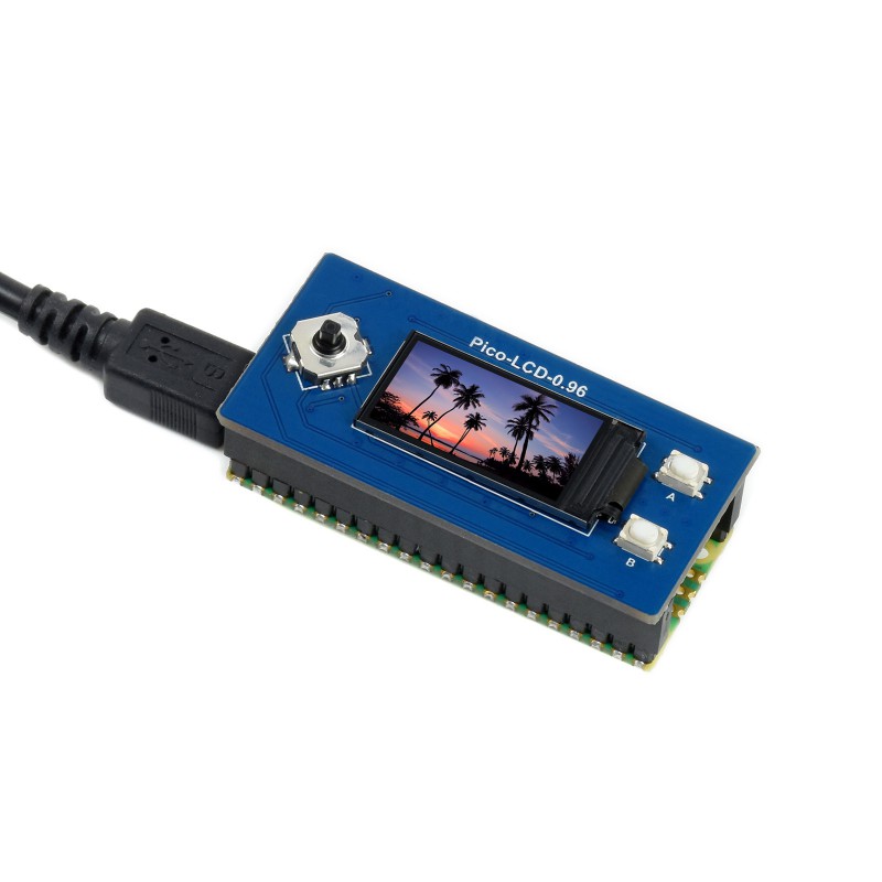Waveshare 0.96" LCD Display Modul für Raspberry Pi Pico