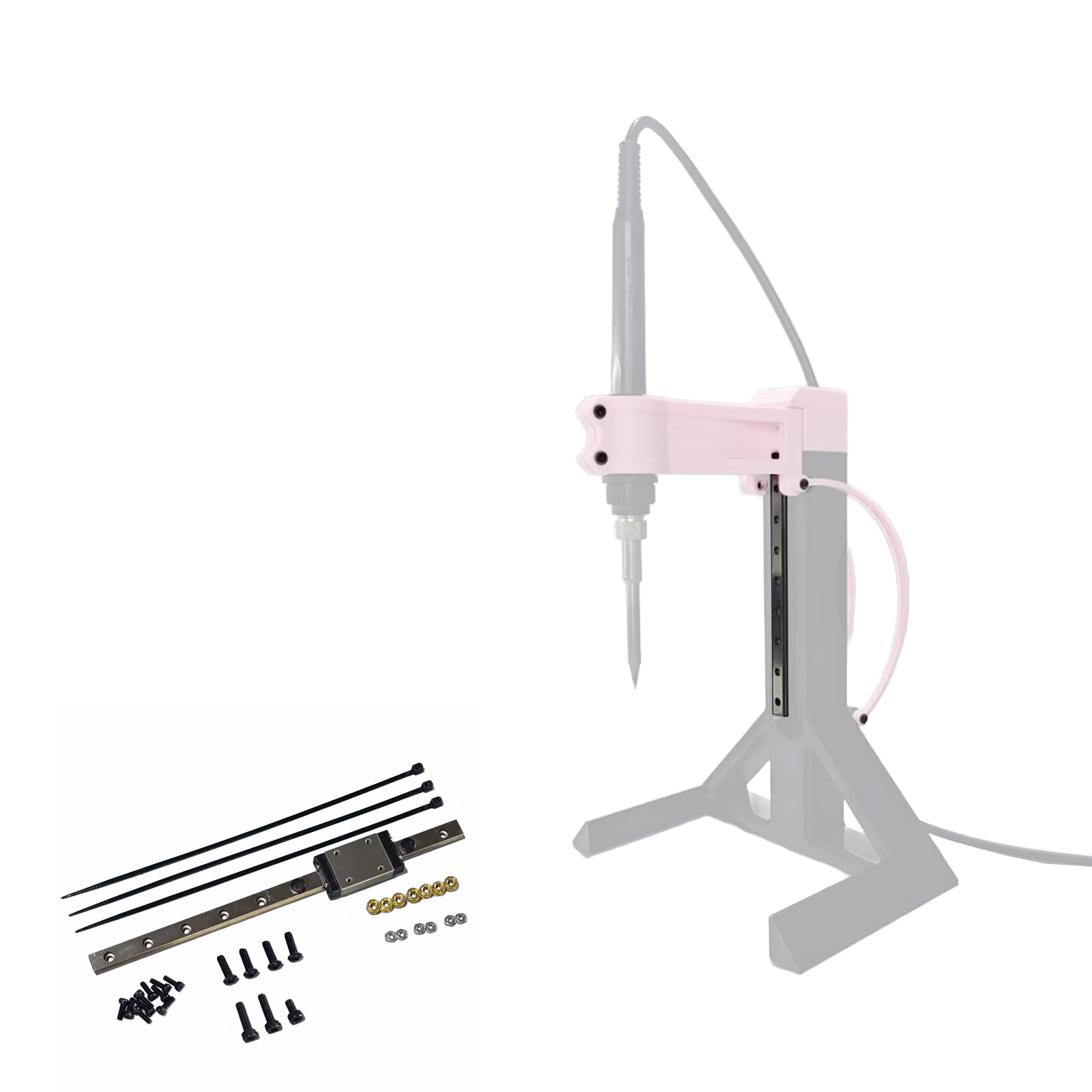 DIY-Kit Heat Insert Press – Hardware-Set für Einpressvorrichtung (ohne Lötkolben)