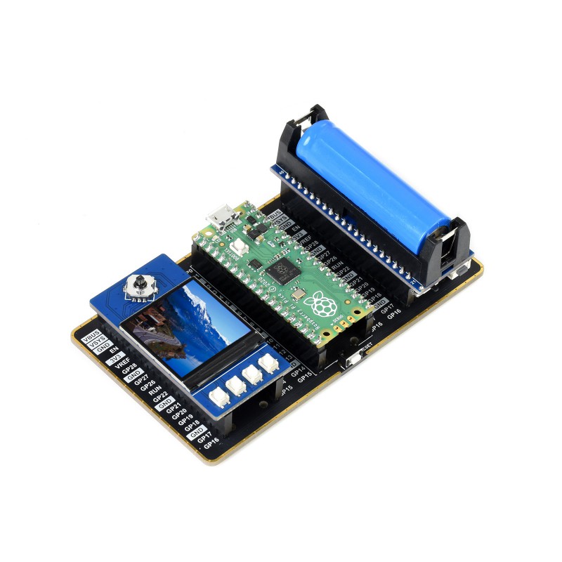 Waveshare 1.3" LCD Display Modul für Raspberry Pi Pico
