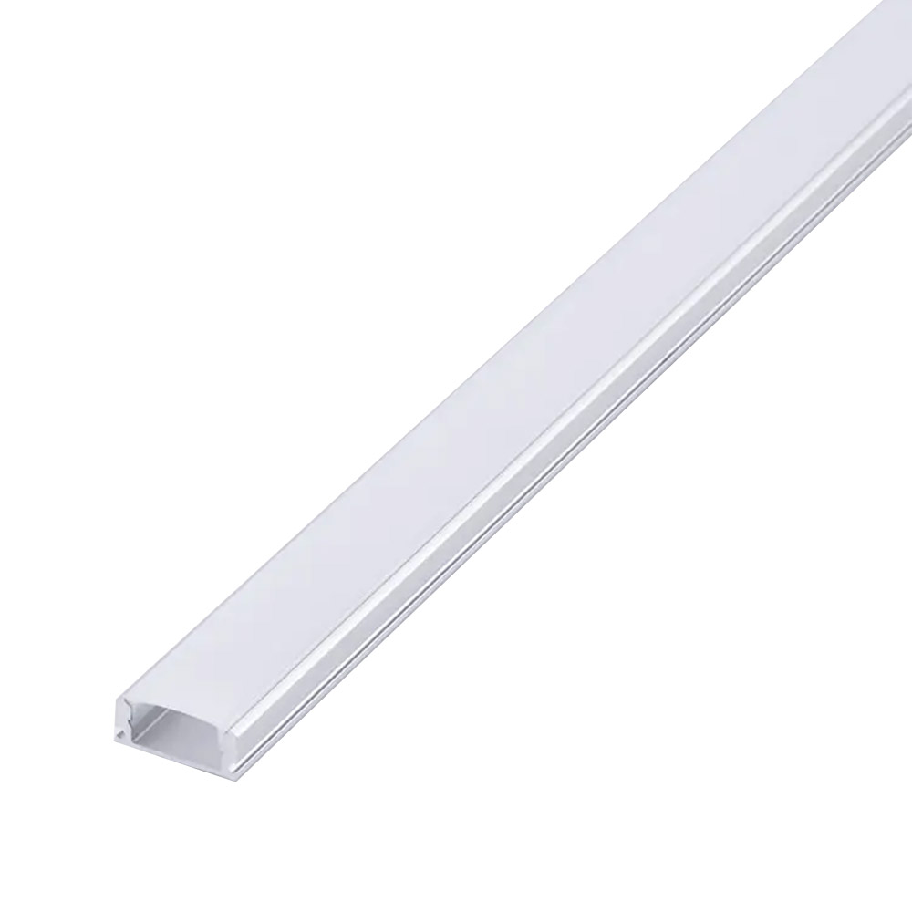 LED Aluminium Profil Schiene Einbau 17x7mm mit Abdeckung