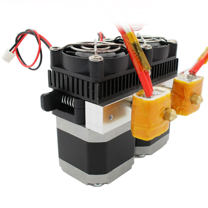 MK8 Dual Extruder mit 0.4mm Düse für 1.75mm Filament