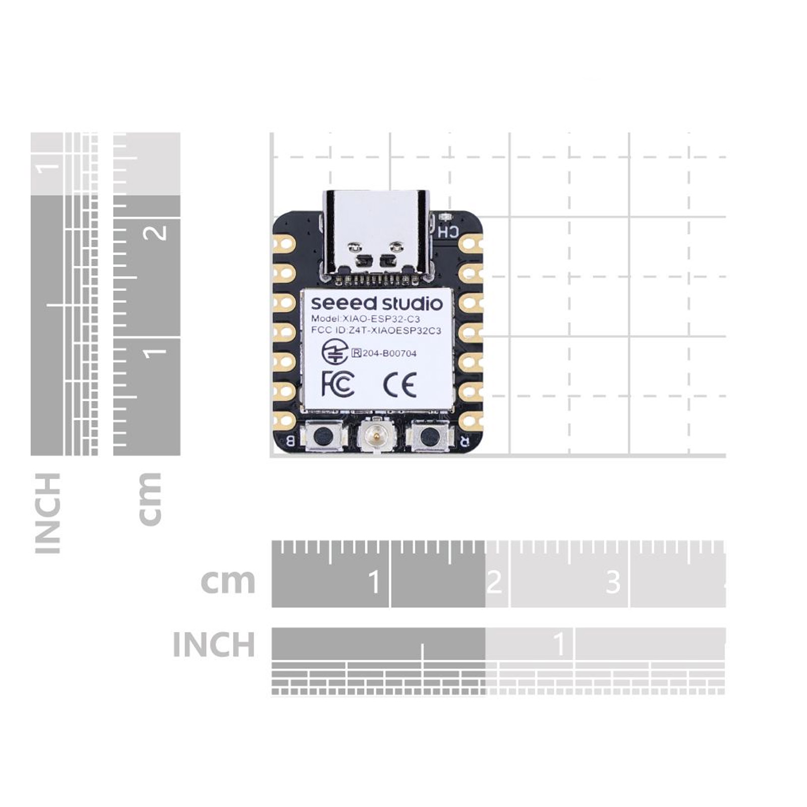 Seeed Studio XIAO ESP32-C3 Mikrocontroller Board WiFi Bluetooth LE