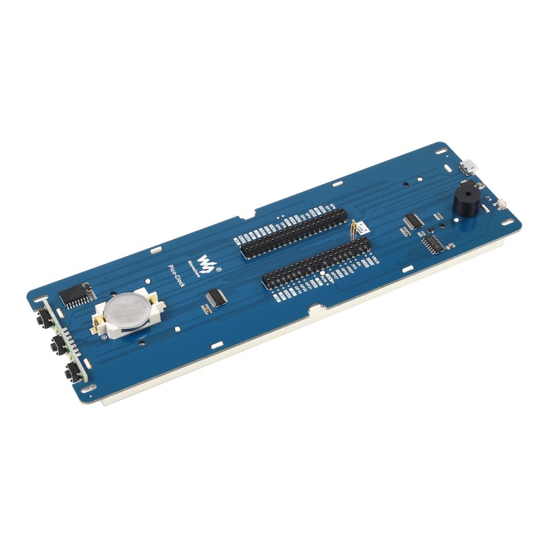 Waveshare Elektronische Uhr für Raspberry Pi Pico
