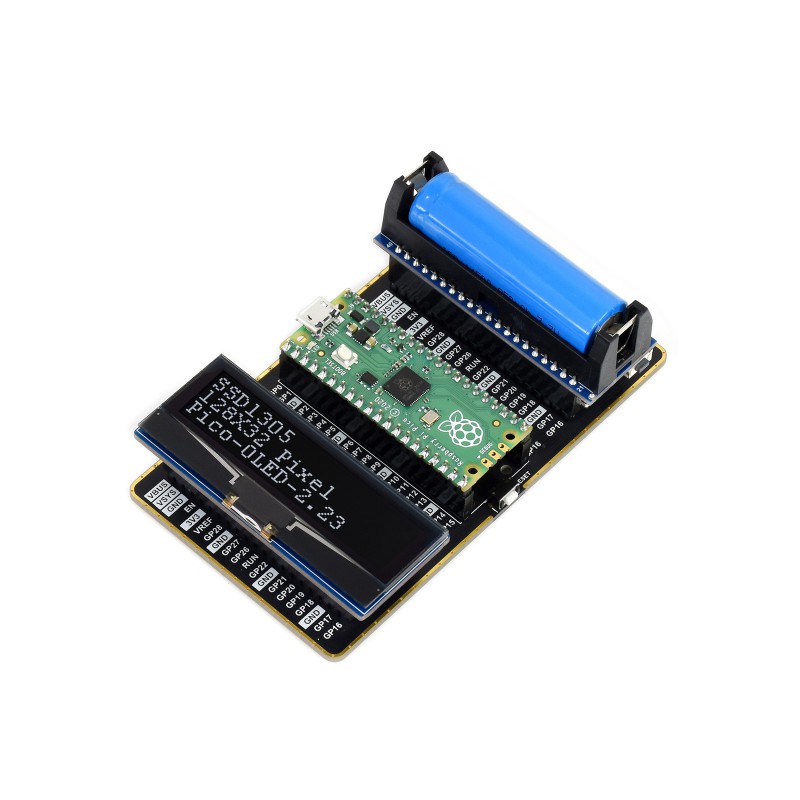 Waveshare 2.23" OLED Display Modul für Raspberry Pi Pico