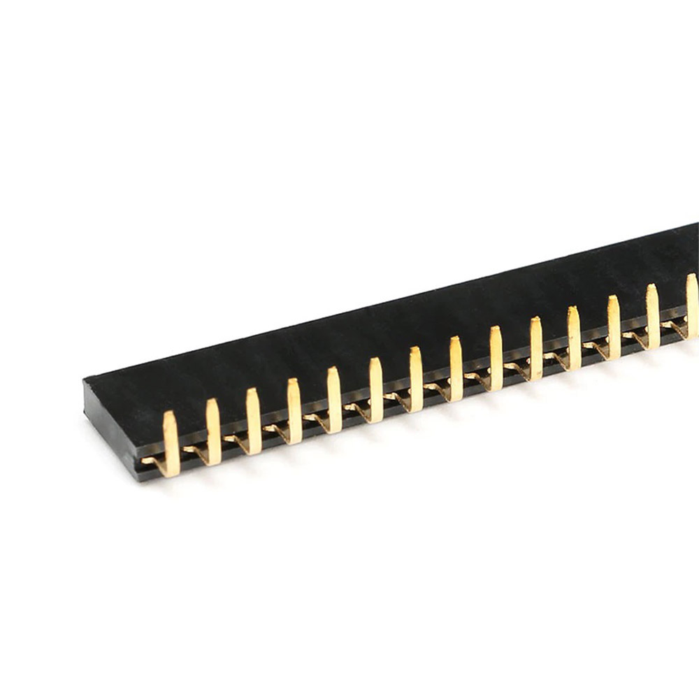 10x 40 Pin 2.54 mm Buchsenleiste gewinkelt