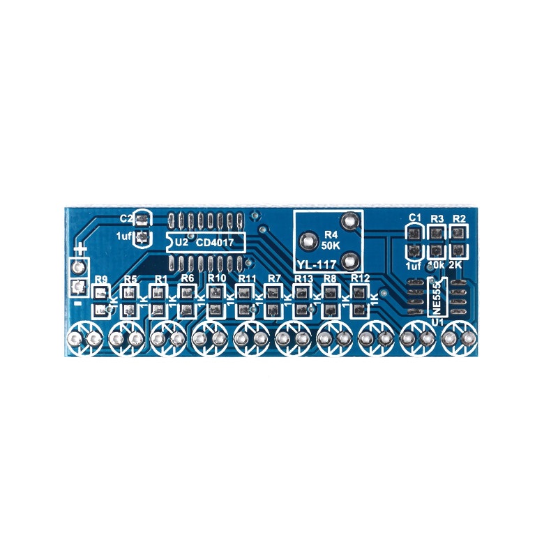 Bausatz LED Lauflicht Platine