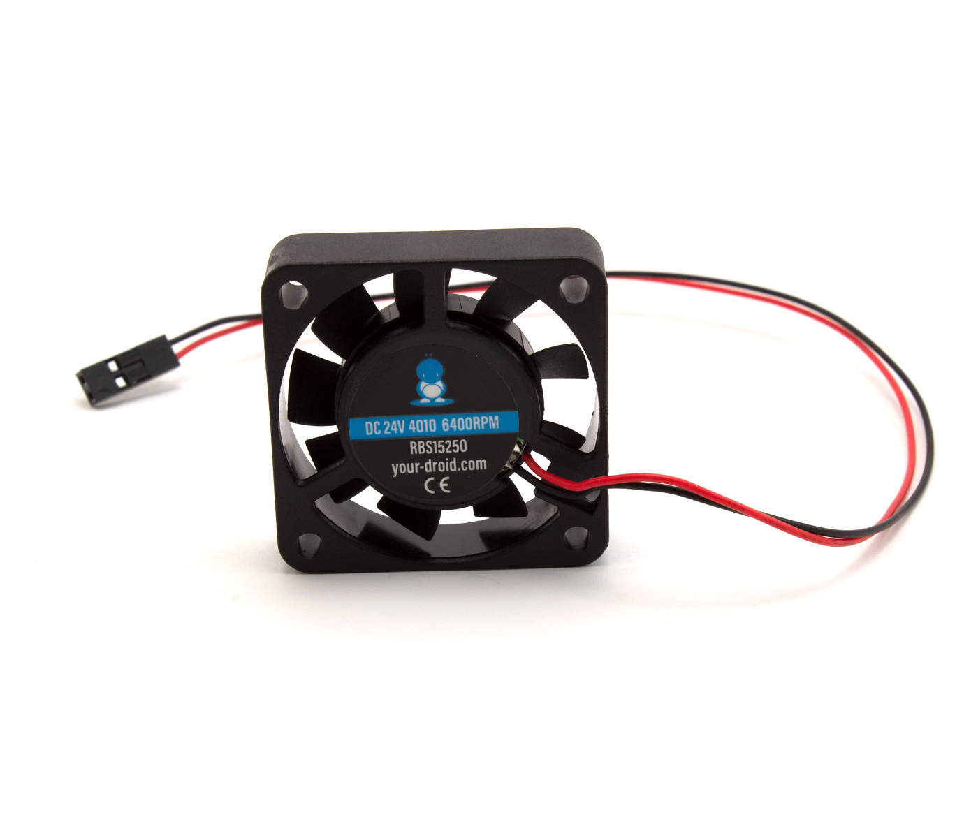 yourDroid 40x40x10mm Lüfter 24V 6400 RPM