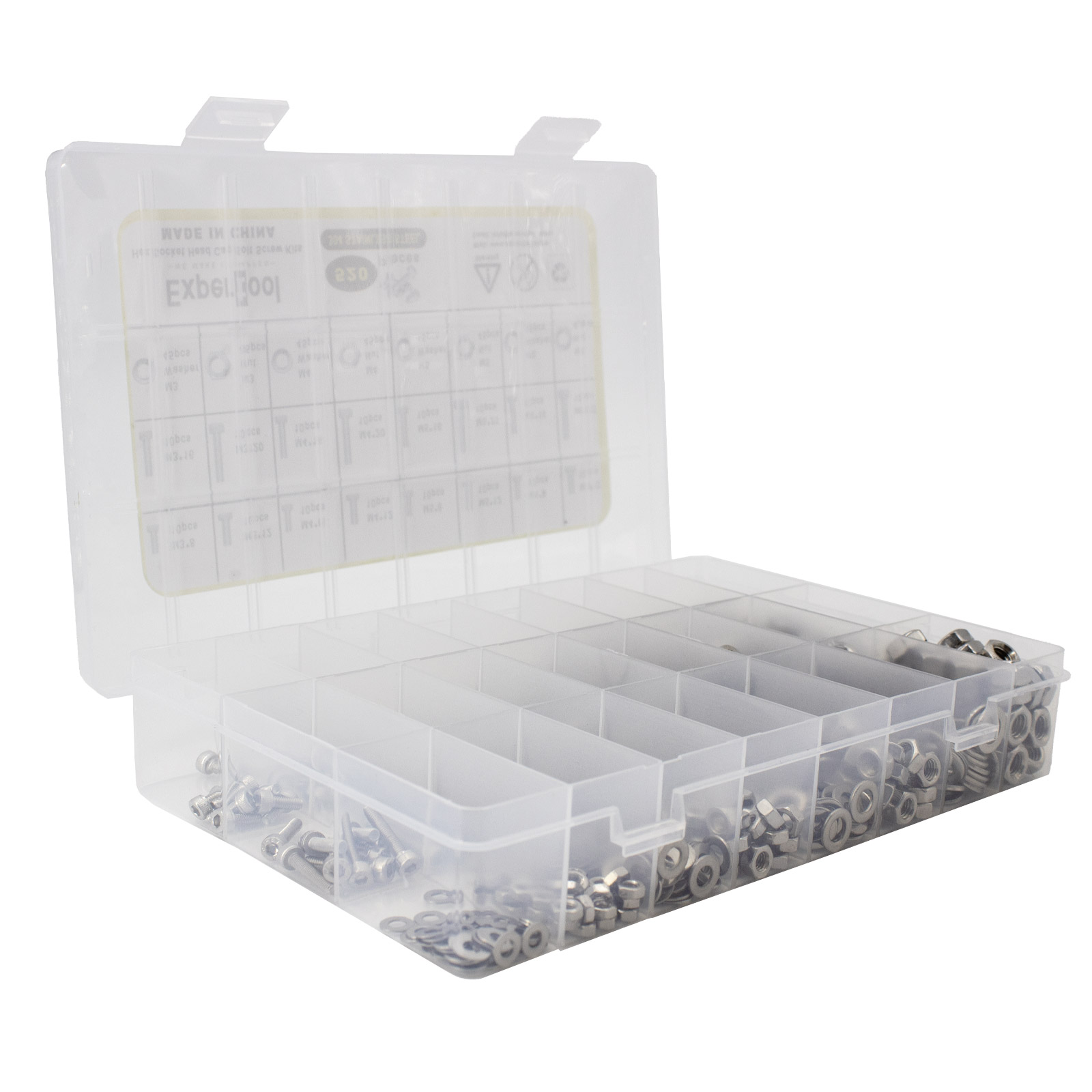 Sortiment Innensechskantschrauben-Set 520 Teile