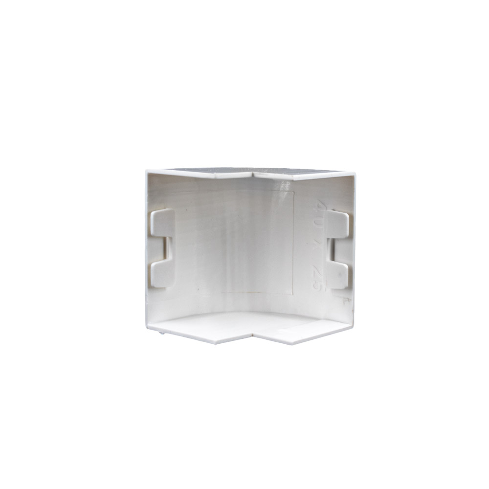 10x yourDroid Kabelkanal Außenwinkel 40x25 weiss
