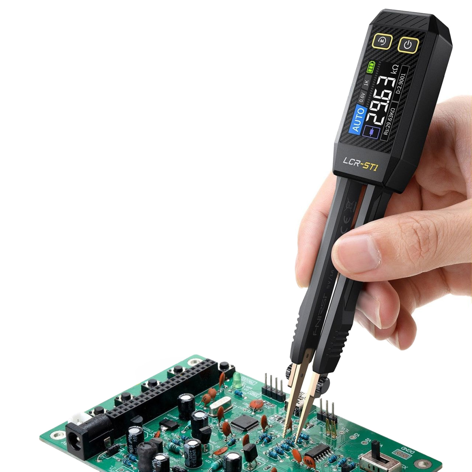 FNIRSI LCR-ST1 Mini Smart Digitalzange LCR/ESR-Messgerät für SMD-Bauteile