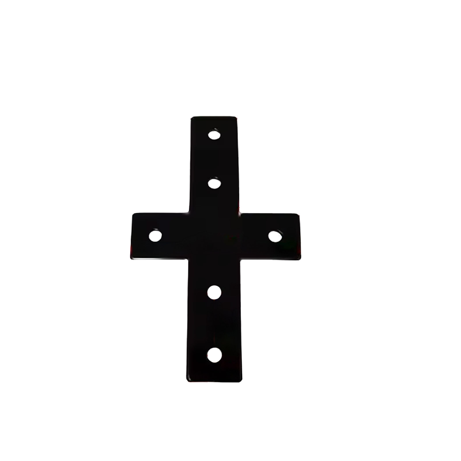 Kreuz-Verbinder für 3030 Aluminiumprofile Schwarz