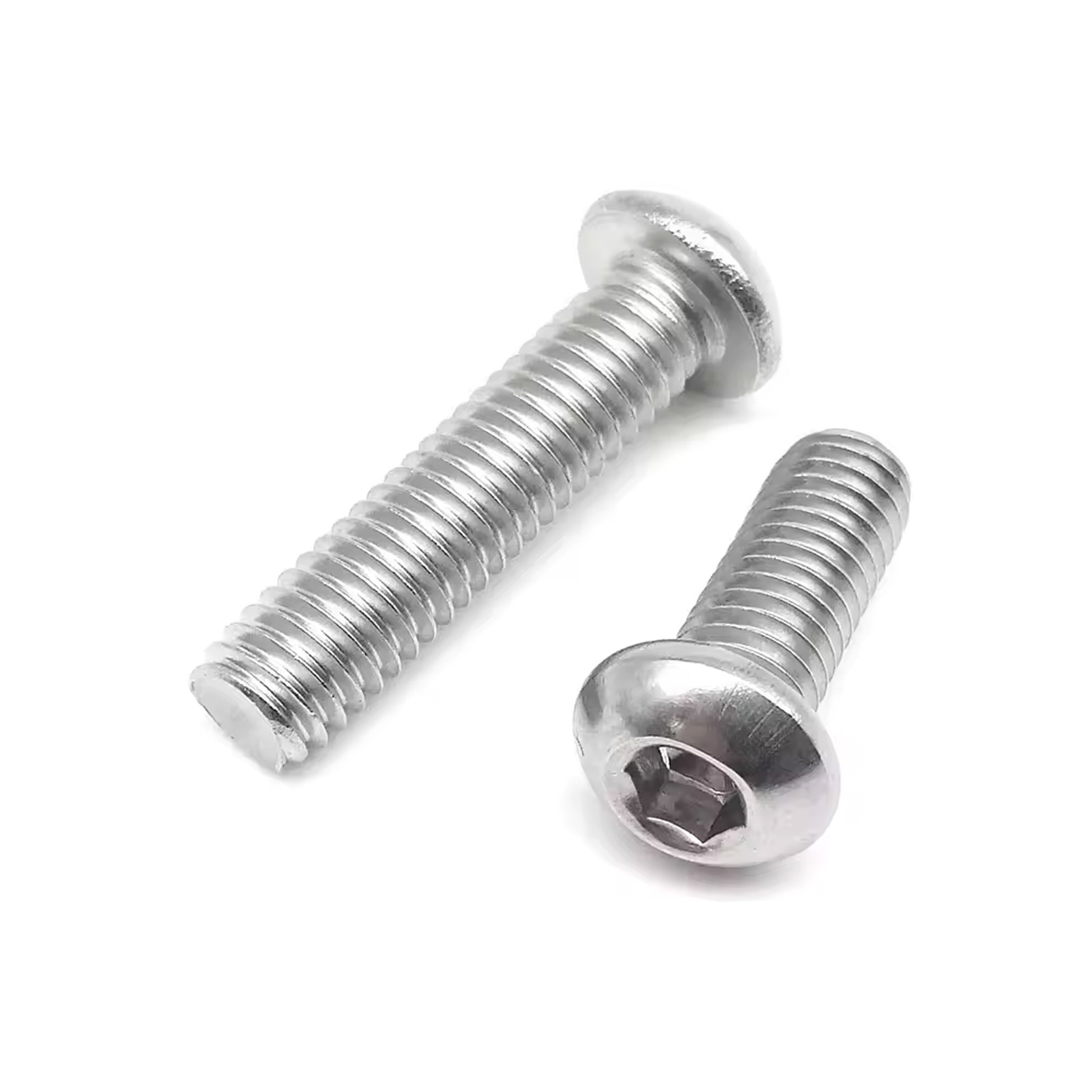 50x M3x18mm Linsenkopfschraube Innensechskant ISO7380 Edelstahl rostfrei