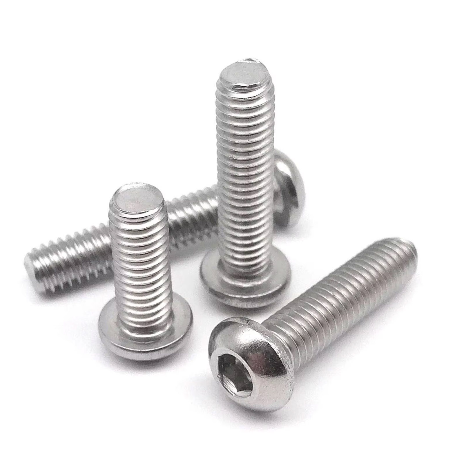 50x M5x30mm Linsenkopfschraube Innensechskant ISO7380 Edelstahl rostfrei