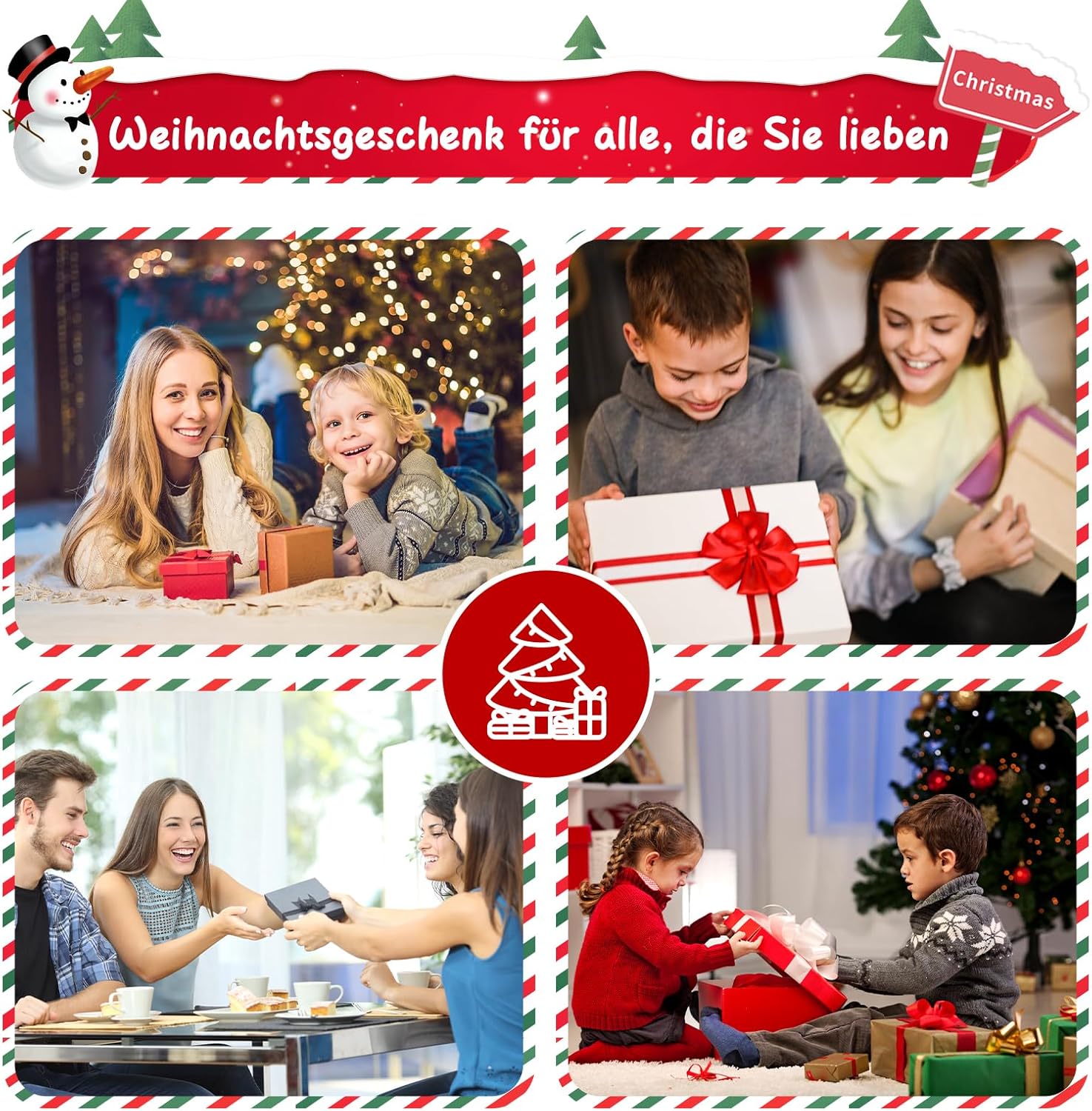 Bausatz LED Weihnachtsbaum mit Musik - Mini Weihnachtswald Lötprojekt