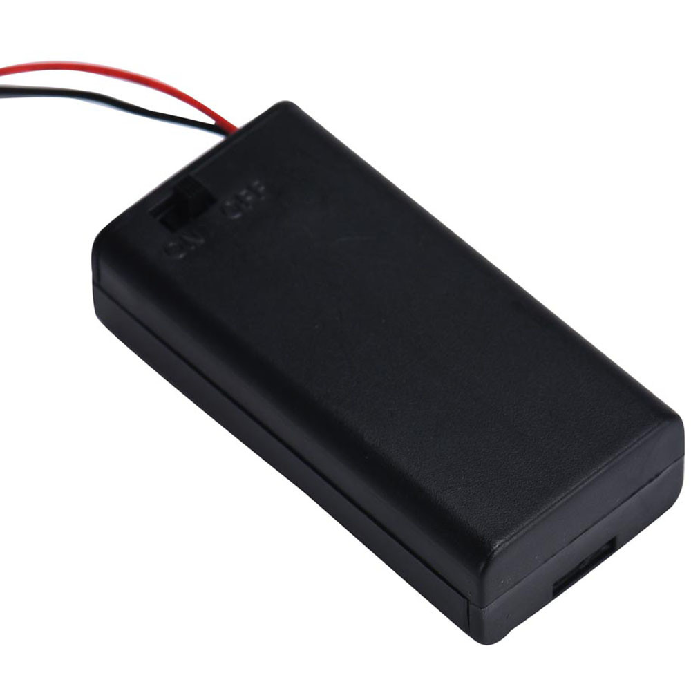 Batteriehalter 2x AA 3V mit An/Aus-Schalter