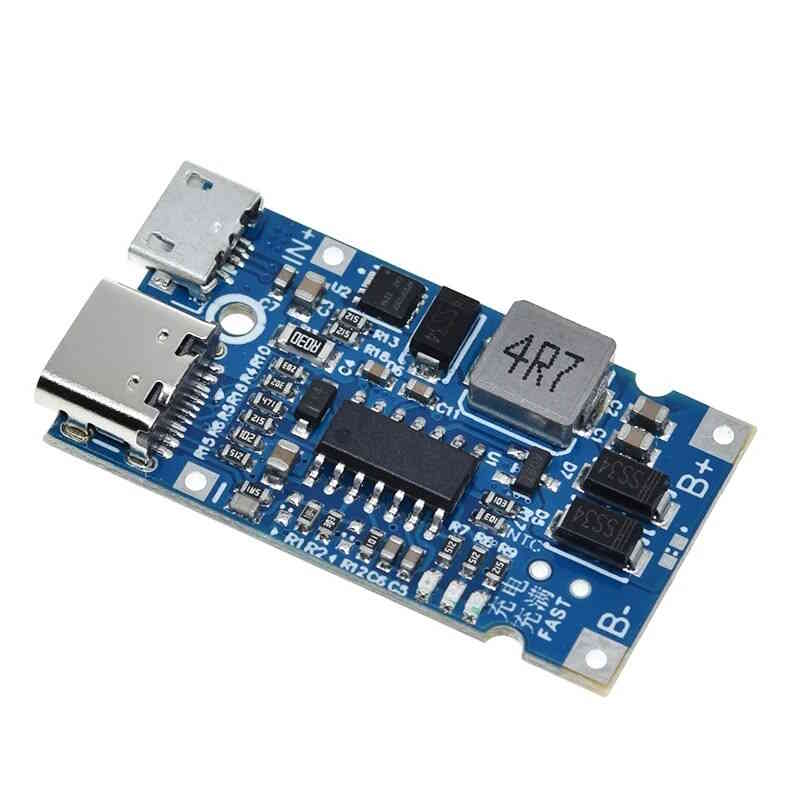 USB-C BMS Li-on Batterie Lademodul 3S 4.5V-15V 18W 3A